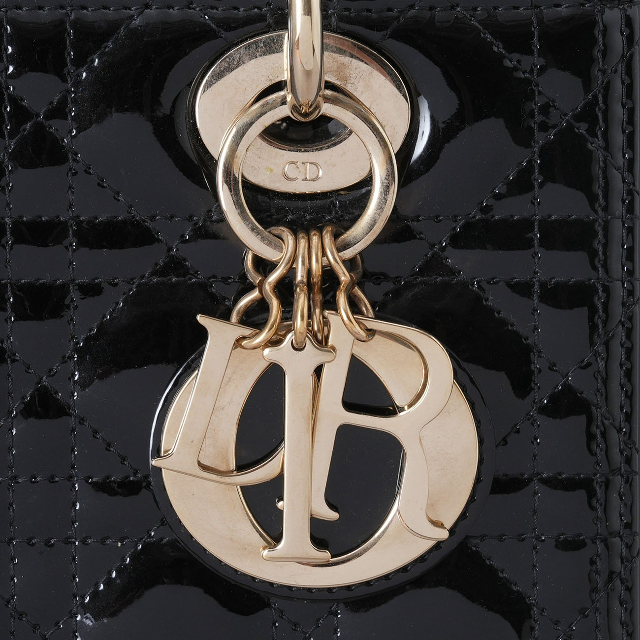 CHRISTIAN DIOR(USED)크리스찬디올 페이던트 레이디 디올 미듐